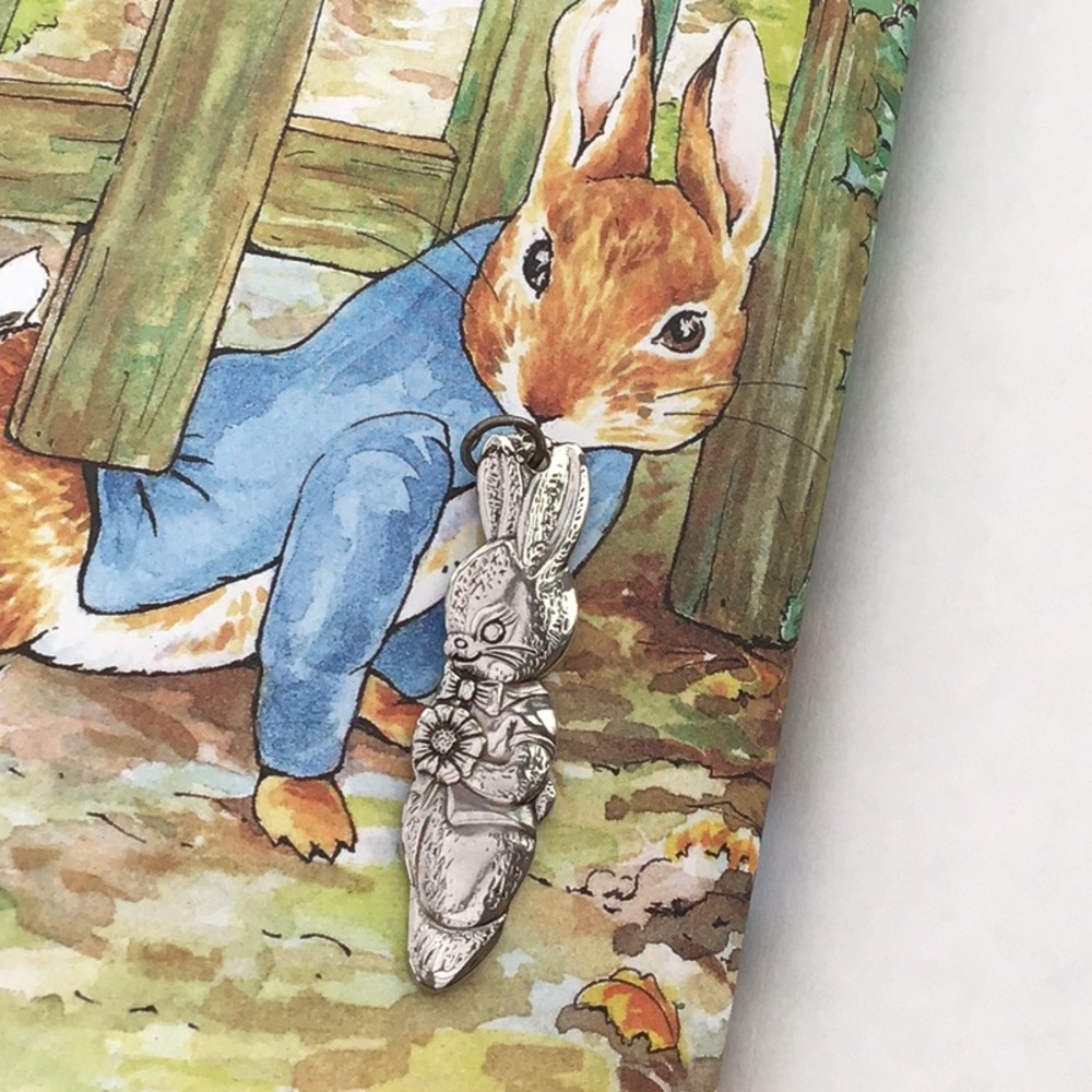 Peter rabbit pendant.